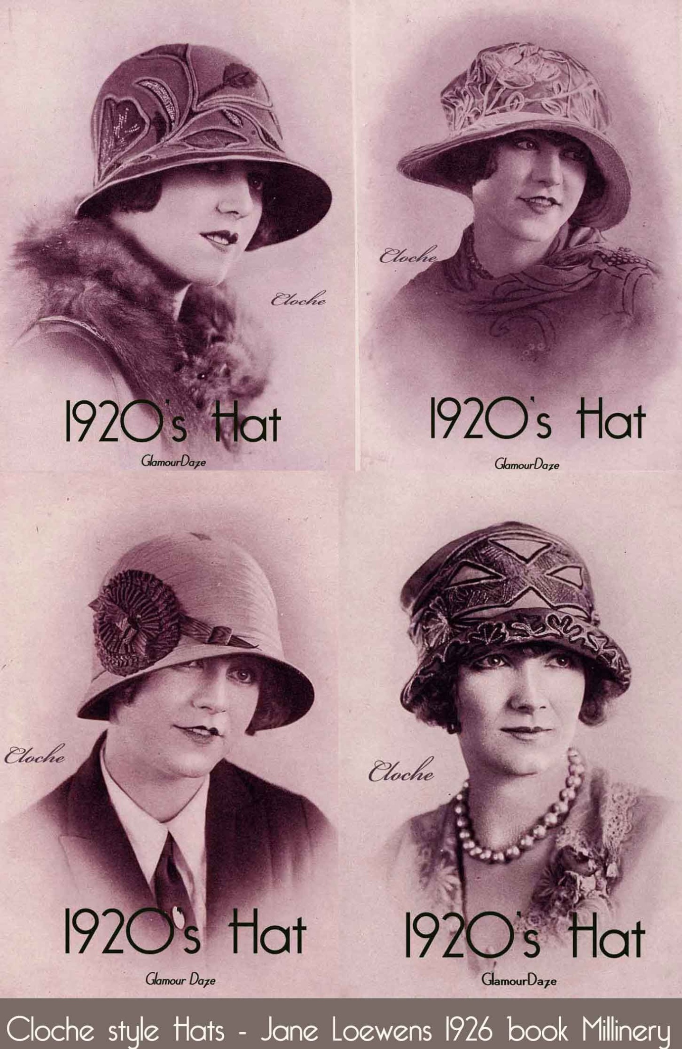 1920s fashion hats Bulan 1 Cloche Hat - How to Wear the 