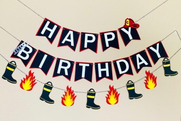 Feuerwehr deko kindergeburtstag