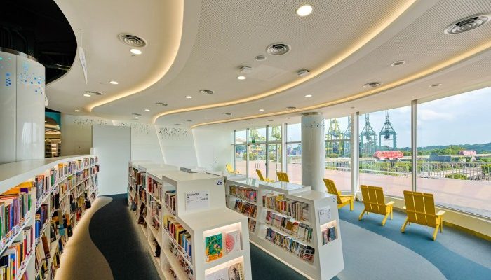 Laporan Desain Interior Perpustakaan Modern