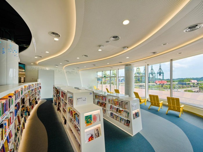 Laporan desain interior perpustakaan