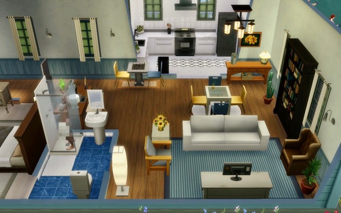 Interior desain the sims ui